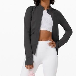 Open stride runner bomber lulu lemon jacket